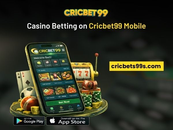 Casino Betting on Cricbet99 Mobile