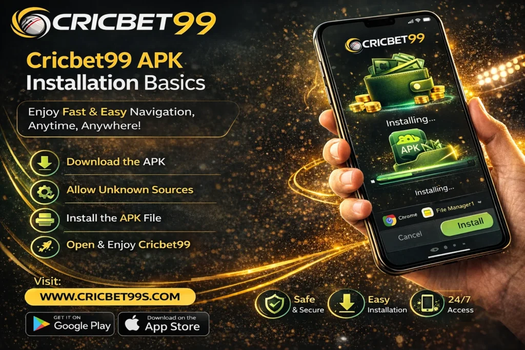 Cricbet99 APK Installation Basics