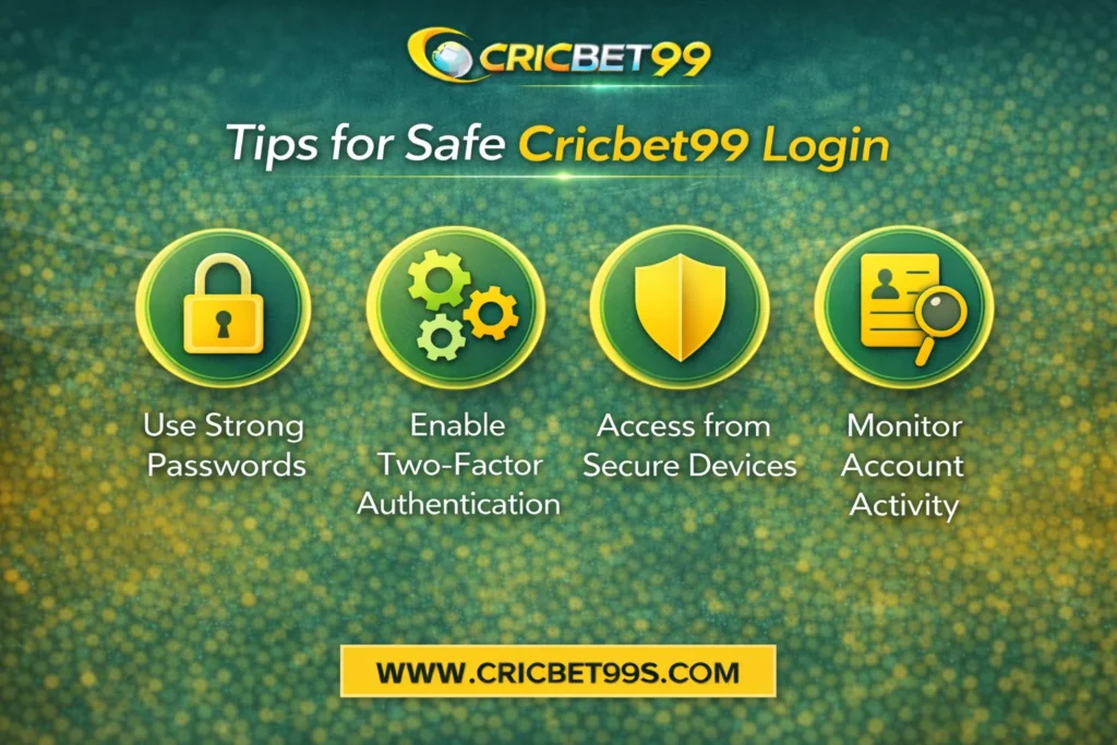 Tips For Safe cricbet 99 login problems