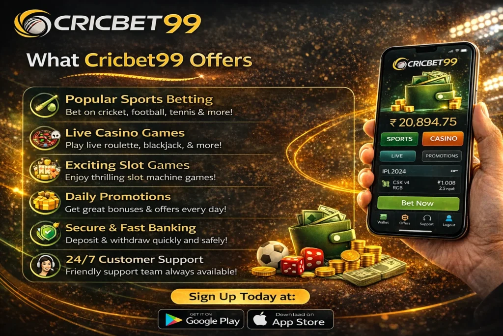What Cricbet99 Offers