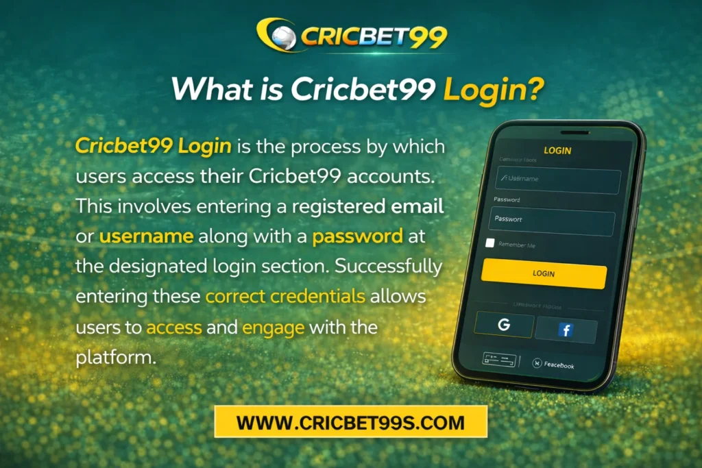 What is cricbet 99 login