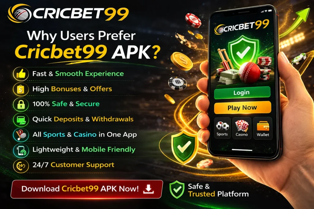 Why Users Prefer Cricbet99 APK