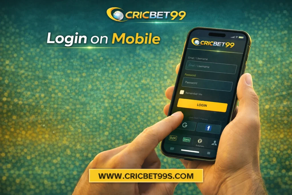 cricbet99 secure login system