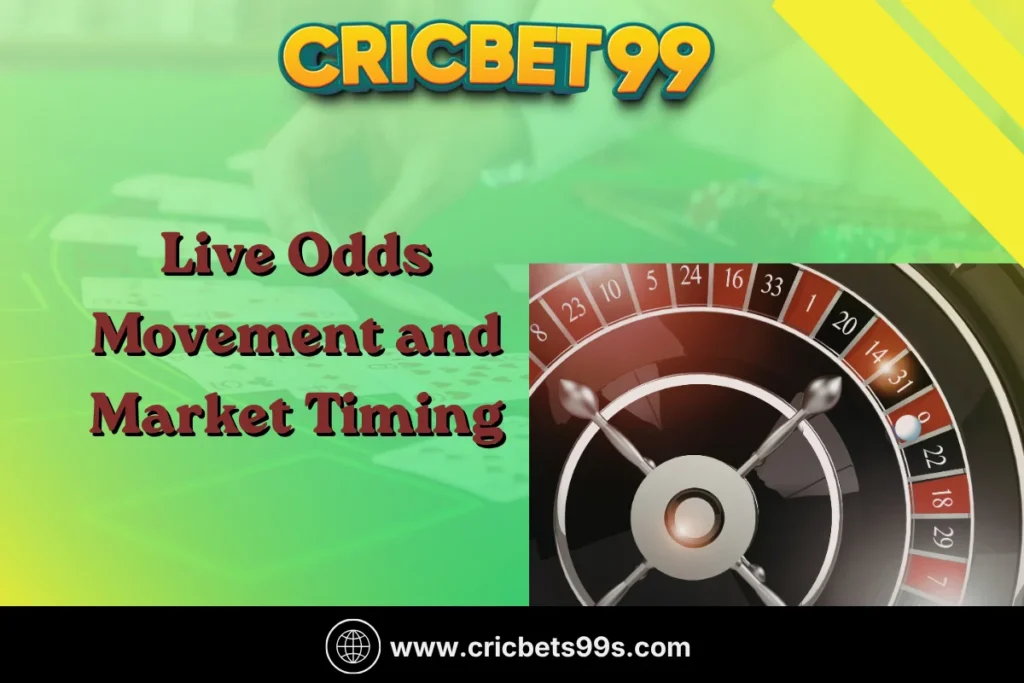 Live Odds Movement and Market Timing